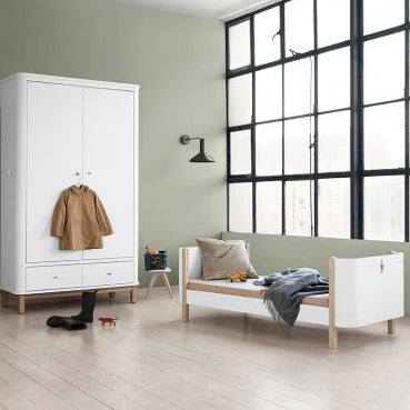 Letto Evolutivo Wood Mini Oliver Furniture- 2 Varianti Colore - Decochic