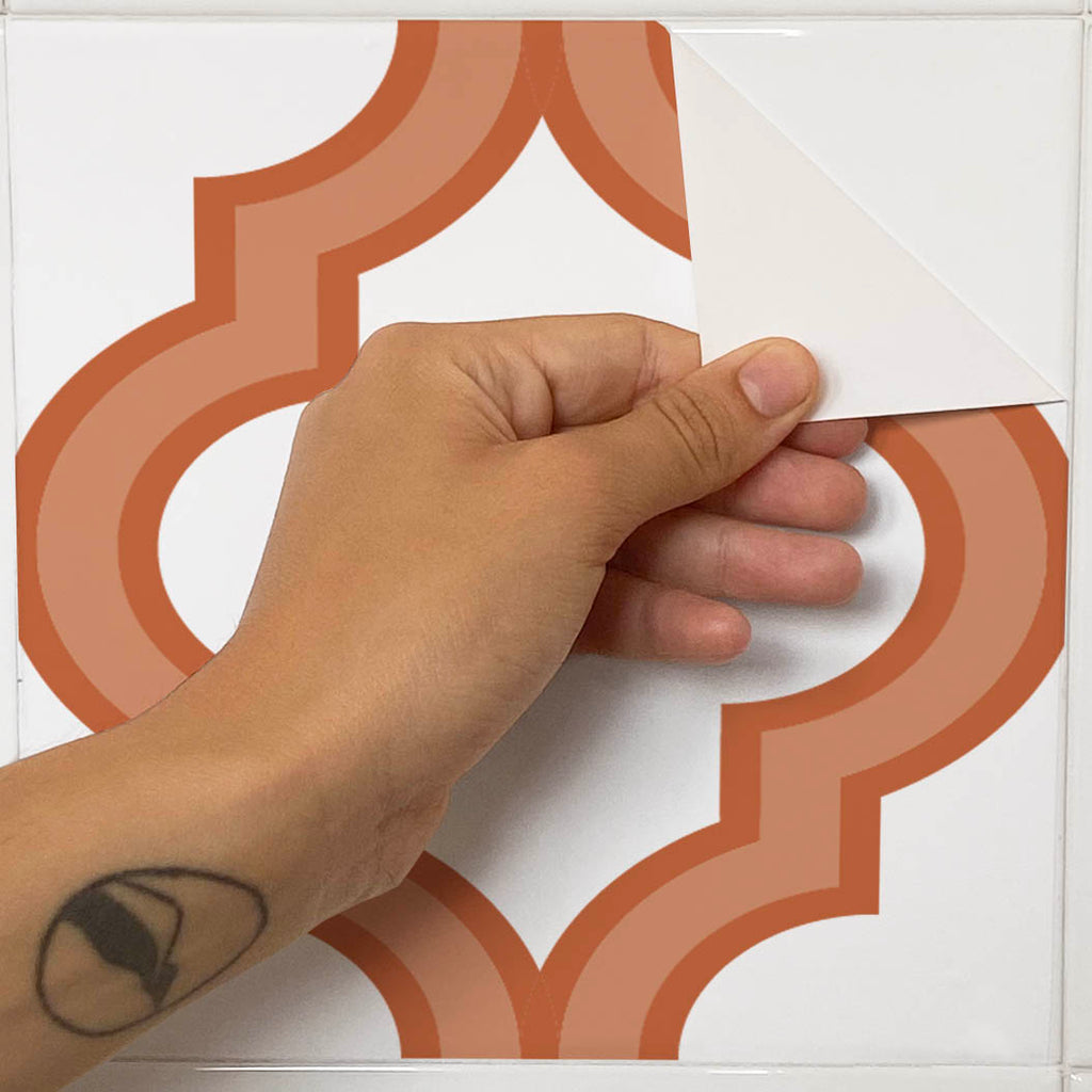 Adesivi per Piastrelle Marocco-Confezione 10 Adesivi-Più Colori e Misure Disponibili - Decochic