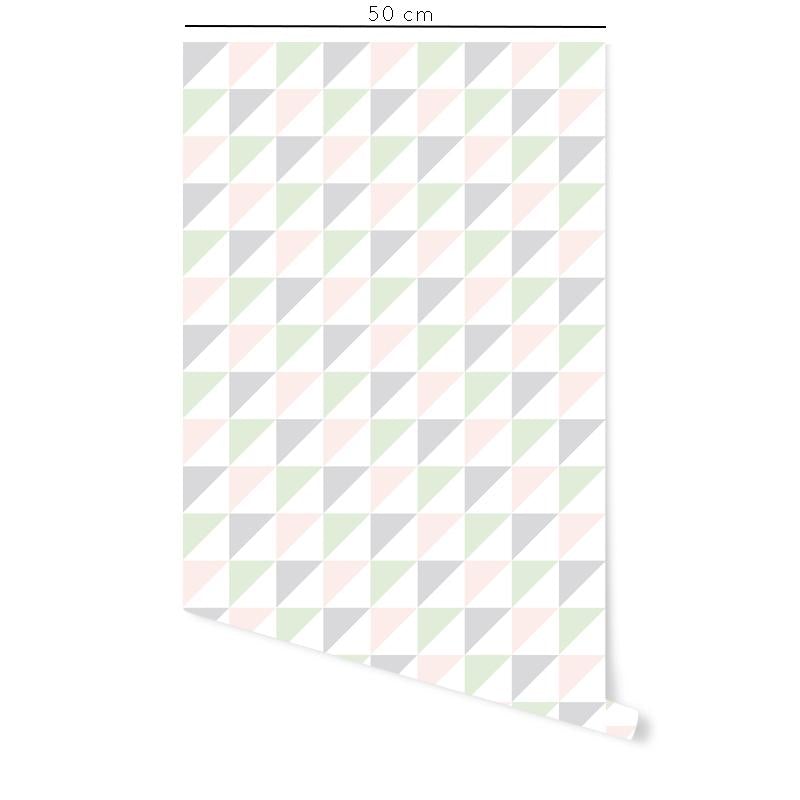 Carta Adesiva Triangoli Colorati - Decochic