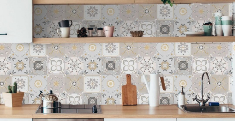 VAOVI Piastrelle Autoadesive Da Parete Per Bagno, Piastrelle Da Cucina VAOVI Piastrelle Autoadesive Da Parete Per Bagno, Piastrelle Da Cucina