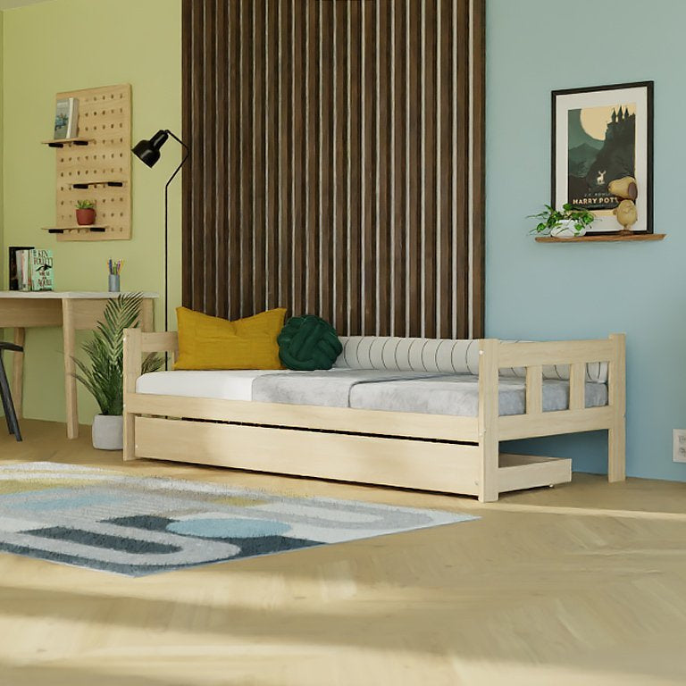 Letto Singolo Cameretta FENCE Benlemi -Più Colori e Misure Disponibili - Decochic