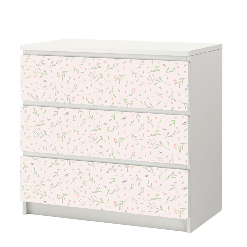 Carta Adesiva per Mobili Rose Bush - Decochic