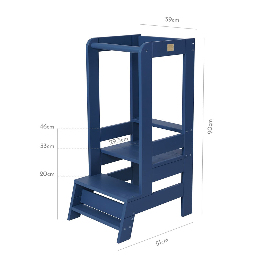 Torre Montessoriana Blu MeowBaby - Decochic