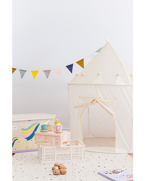 3 sprouts tent Almond 3 Sprouts Children's Play Tent – Decochic