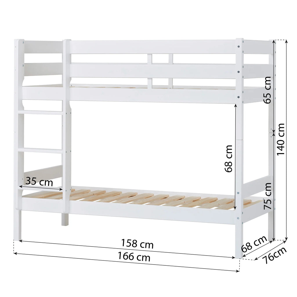 Letto a Castello 70x160 cmHoppekids ECO Comfort-Più Colori Disponibili - Decochic
