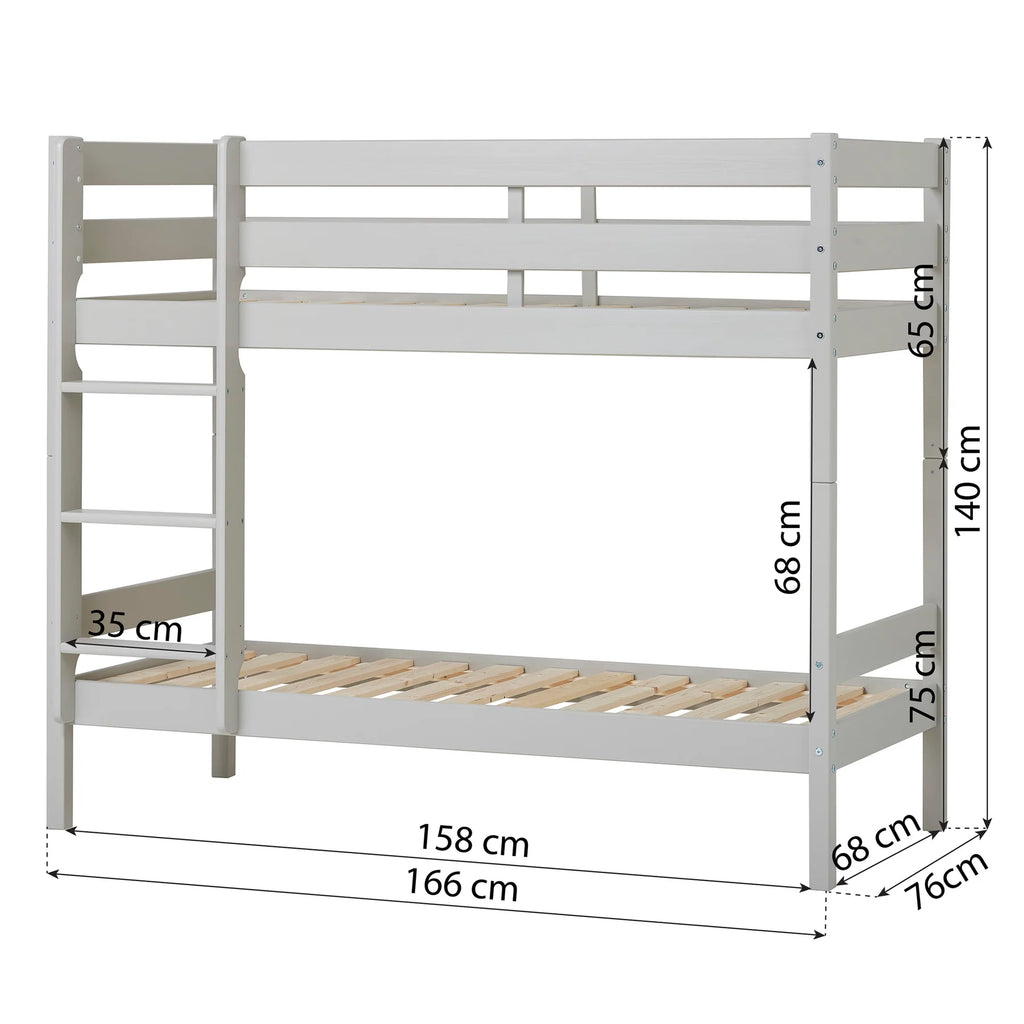 Letto a Castello 70x160 cmHoppekids ECO Comfort-Più Colori Disponibili - Decochic