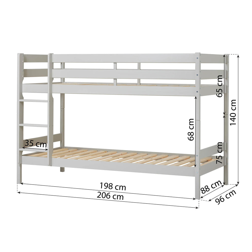 Letto a Castello 90x200 cm Hoppekids ECO Comfort-Più Colori Disponibili - Decochic