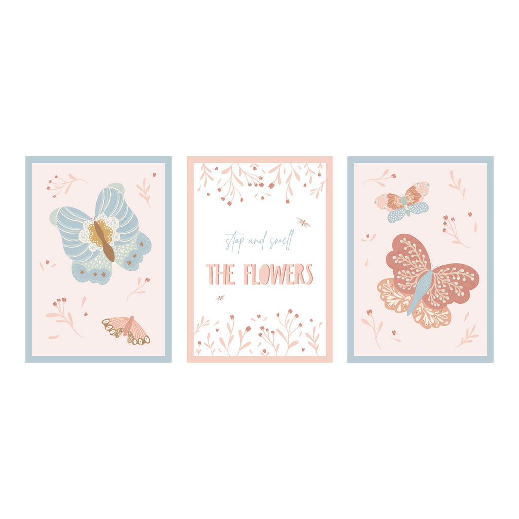 Art Print Autoadesiva Butterfly Bush - Decochic