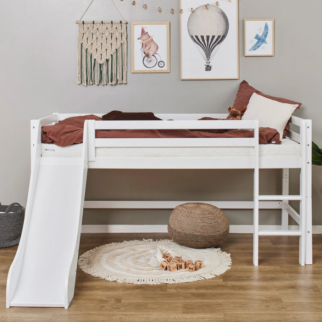 Letto a Soppalco Hoppekids ECO Dream con Scivolo-Più Misure Disponibili - Decochic