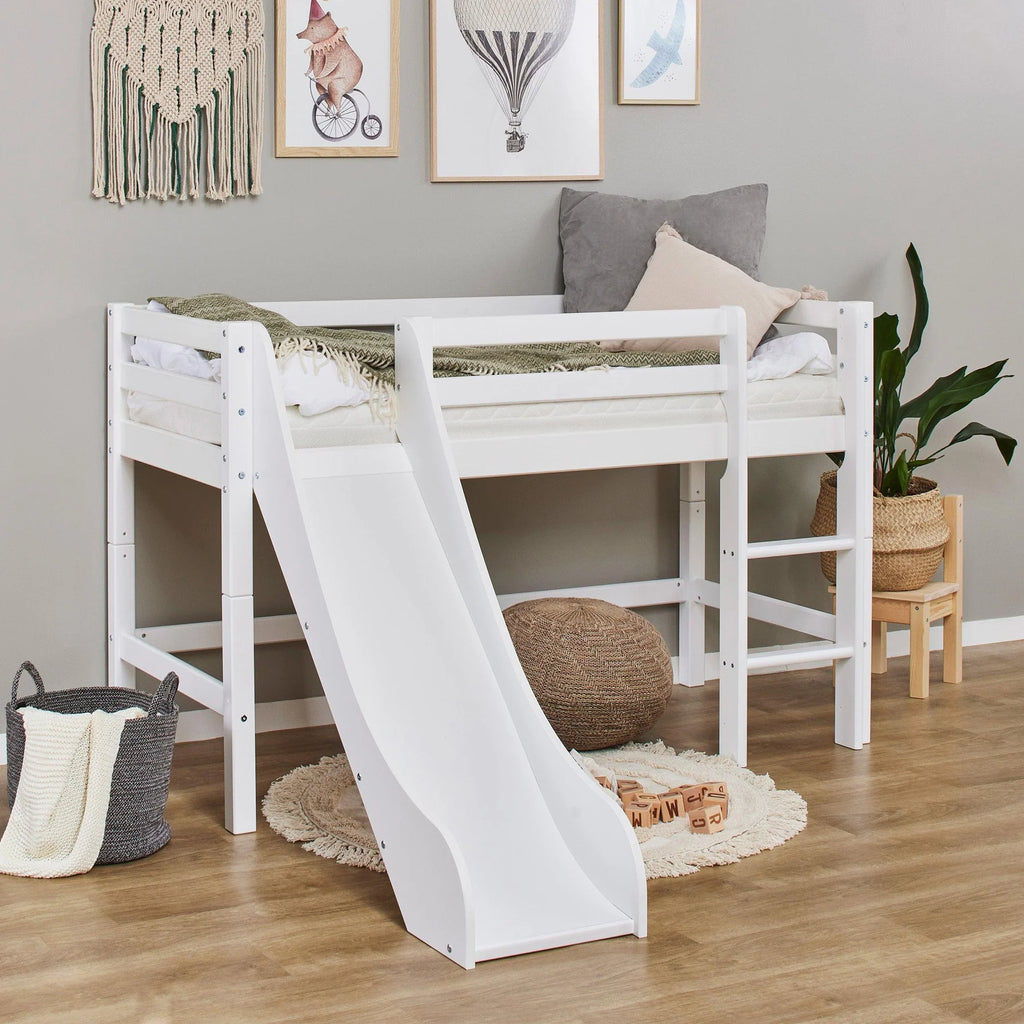 Letto a Soppalco Hoppekids ECO Dream con Scivolo-Più Misure Disponibili - Decochic