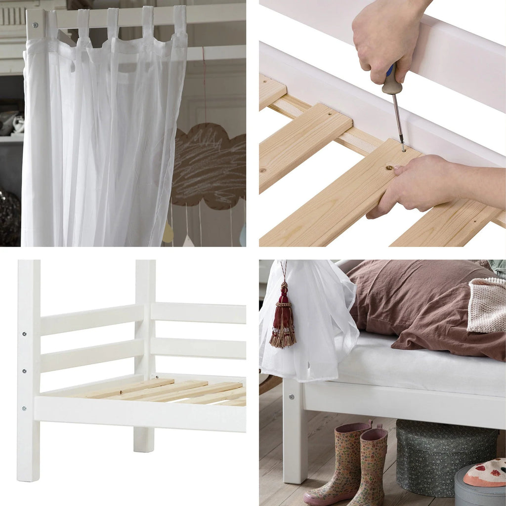 Letto a Baldacchino 70x160 cm Hoppekids ECO Dream- Più Modelli Disponibili - Decochic
