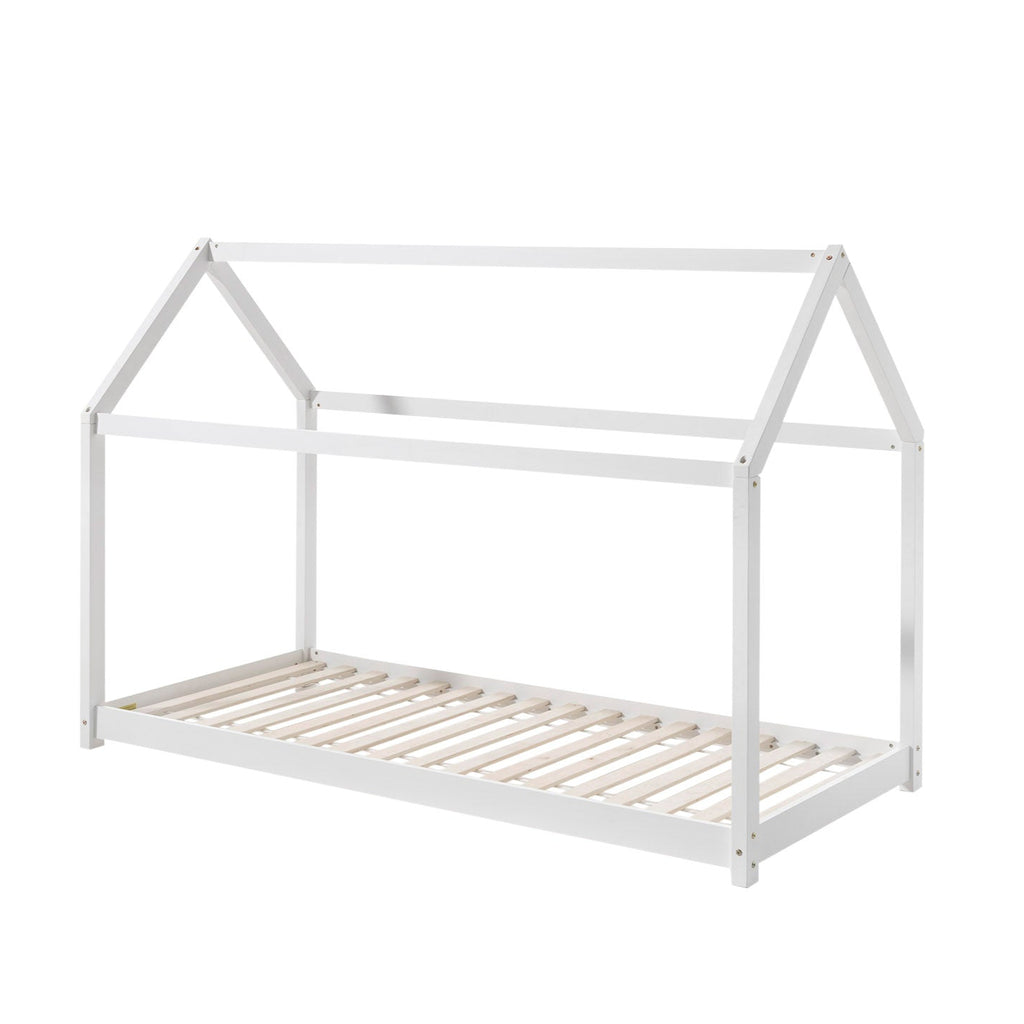 Letto Casa Cabane Vipack 90x200 cm-Bianco - Decochic