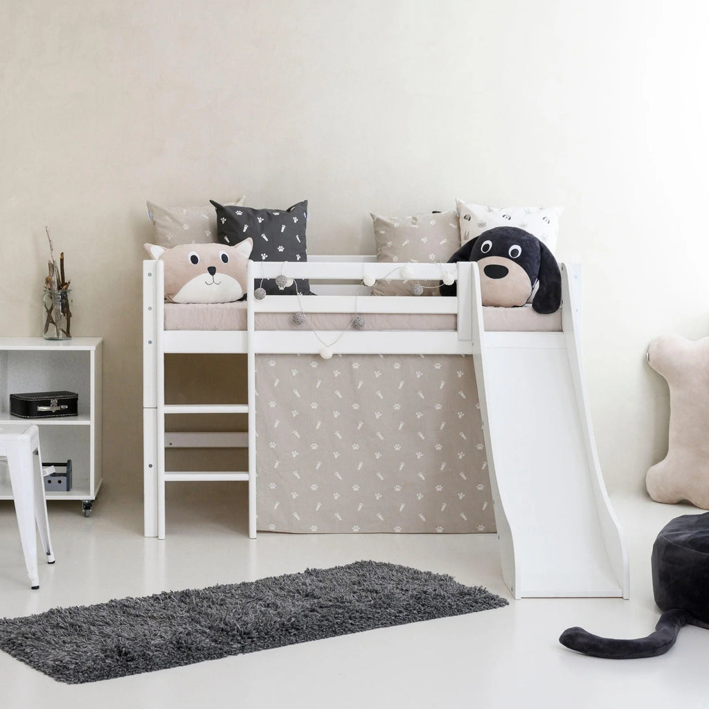 Letto a Soppalco Hoppekids ECO Dream con Scivolo-Più Misure Disponibili - Decochic