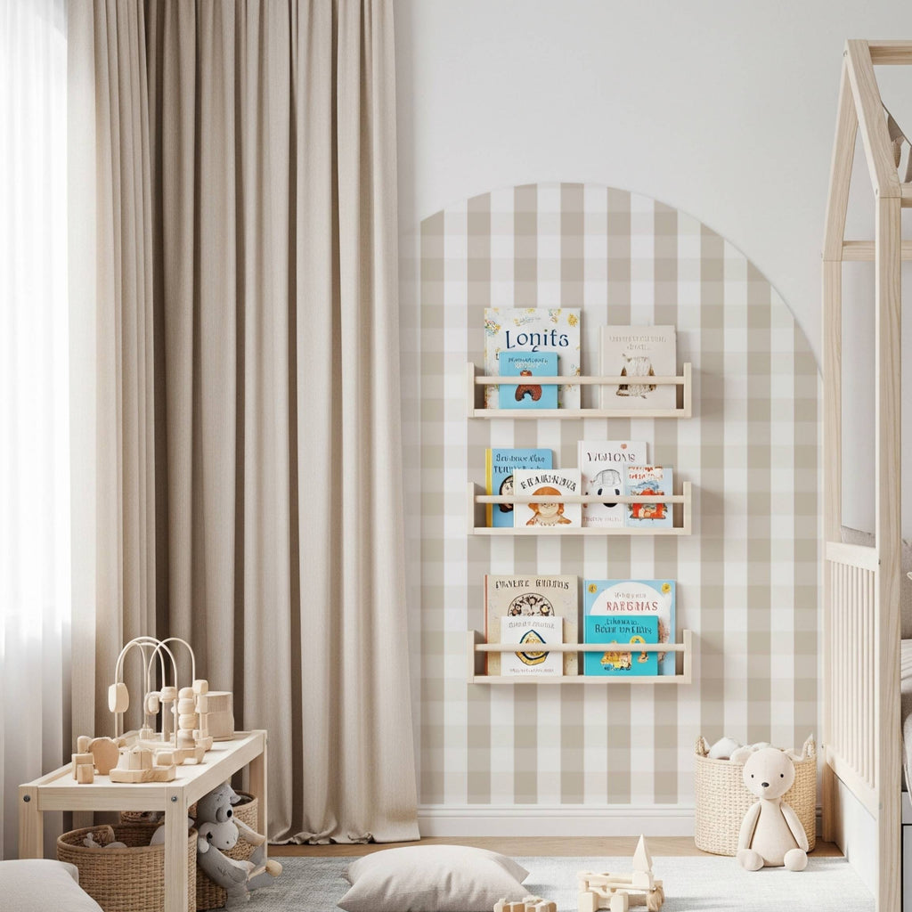 Adesivo Arco Gingham - Più Colori e Misure Disponibili - Decochic