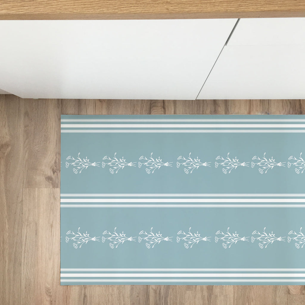 Tappeto in Vinile Blossom Garland - Più Misure e Colori Disponibili - Decochic