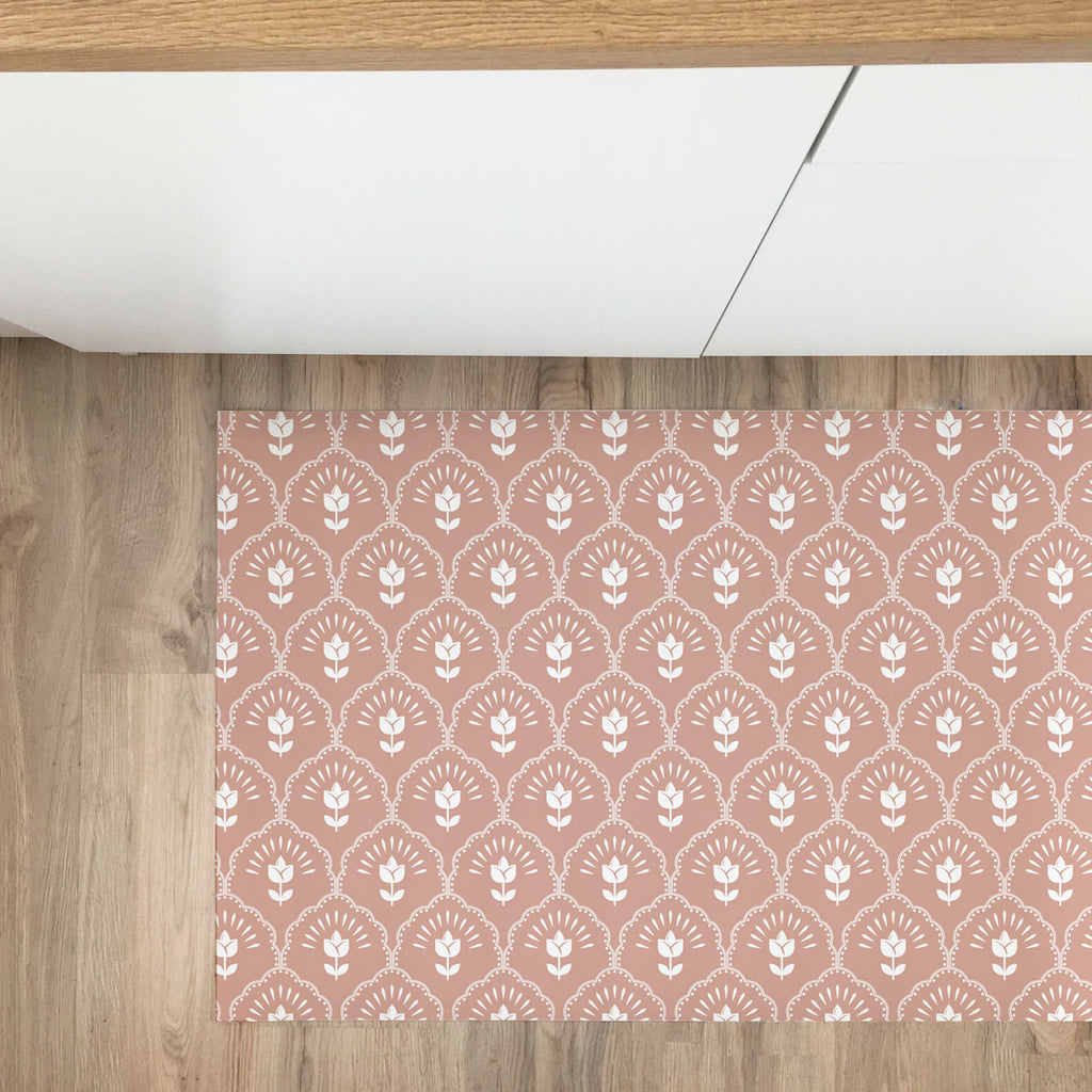 Tappeto in Vinile Quiet Posy - Più Misure e Colori Disponibili - Decochic