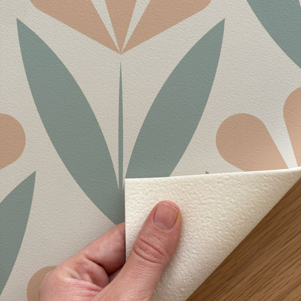 Tappeto da Cucina in Vinile Petal Haze - Decochic