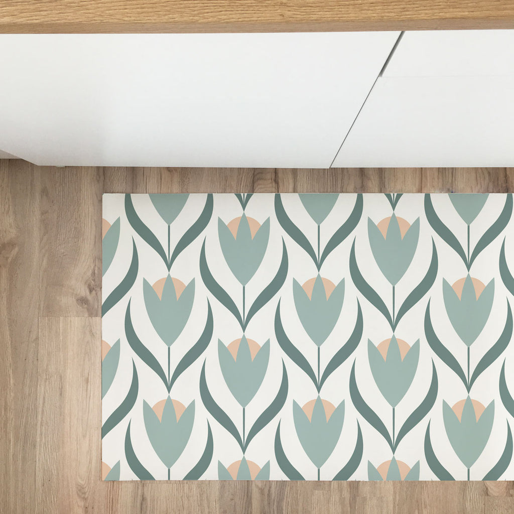 Tappeto da Cucina in Vinile Soft Tulip - Decochic