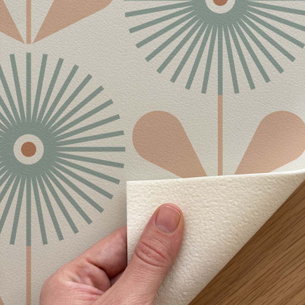 Tappeto in Vinile Sunflower Dusk - Decochic