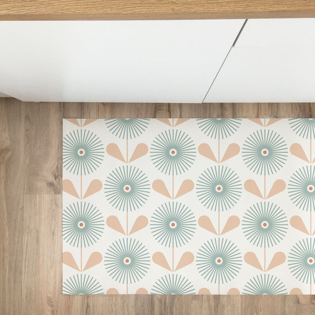 Tappeto in Vinile Sunflower Dusk - Decochic