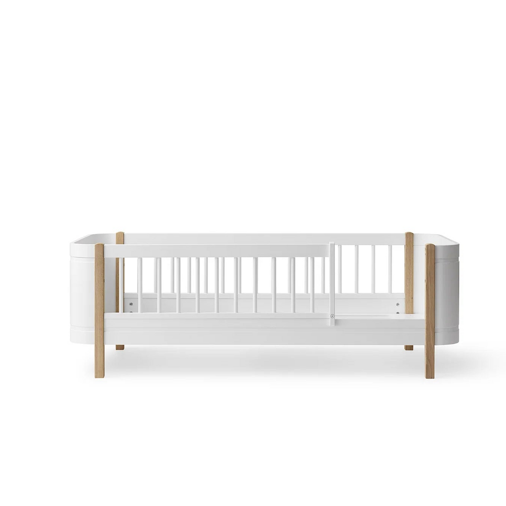 Letto Mini + Junior Bed Bianco e Legno Oliver Furniture - Decochic