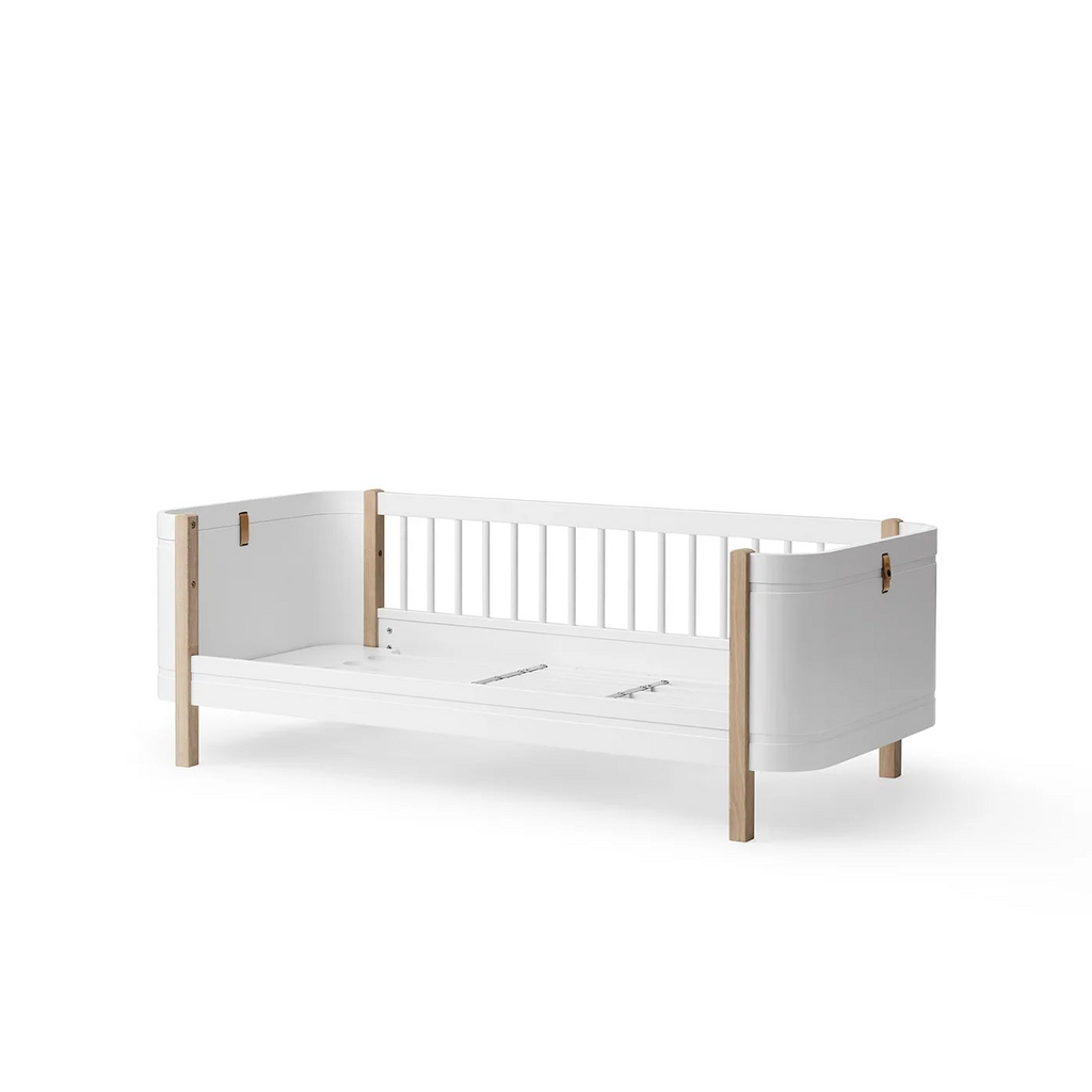 Letto Mini + Junior Bed Bianco e Legno Oliver Furniture - Decochic