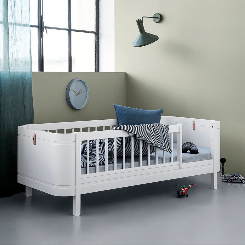 Letto Mini + Junior Bed Bianco Oliver Furniture - Decochic