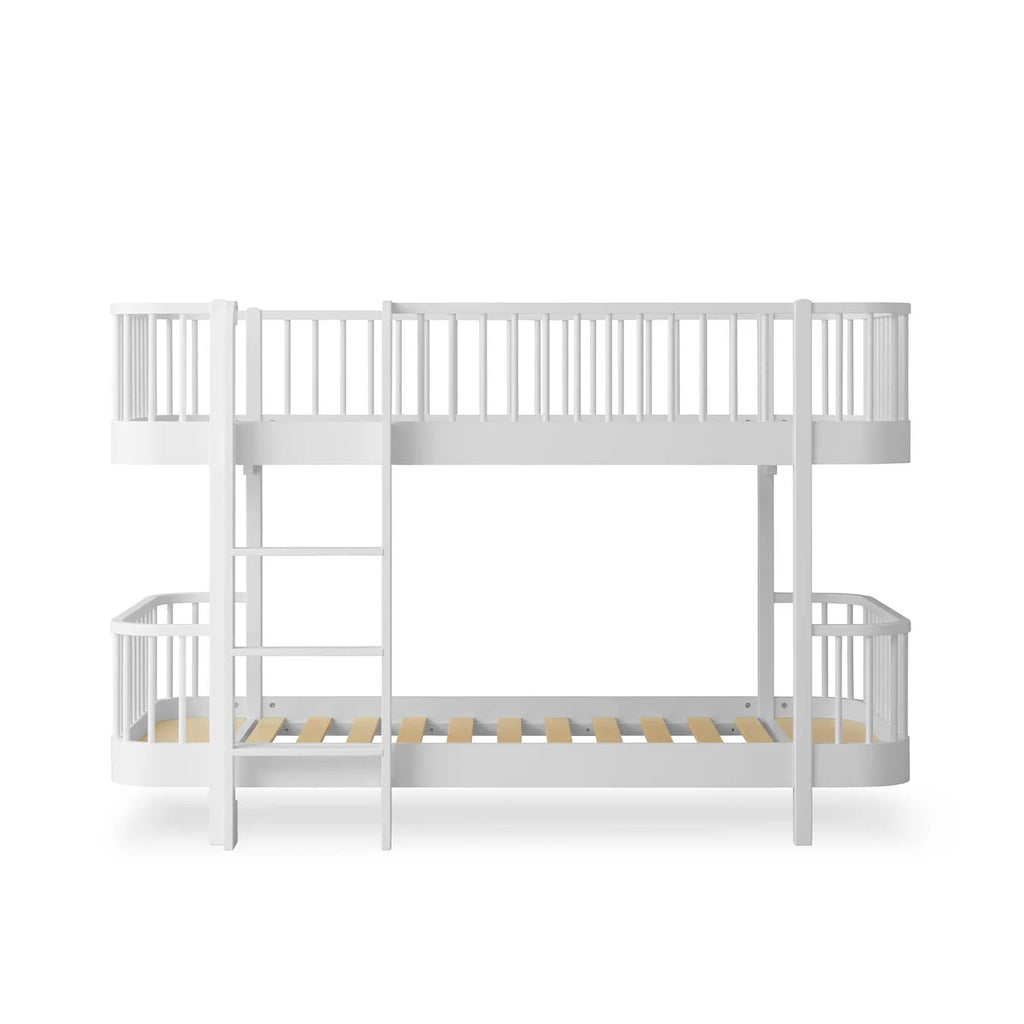 Letto a Castello Wood Original Low Bunk Bed Oliver Furniture- 2 Colori Disponibili - Decochic