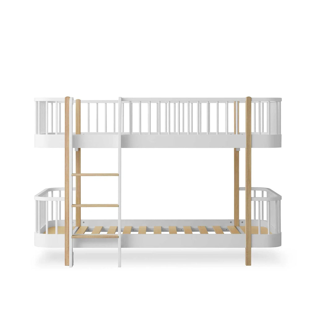 Letto a Castello Wood Original Low Bunk Bed Oliver Furniture- 2 Colori Disponibili - Decochic