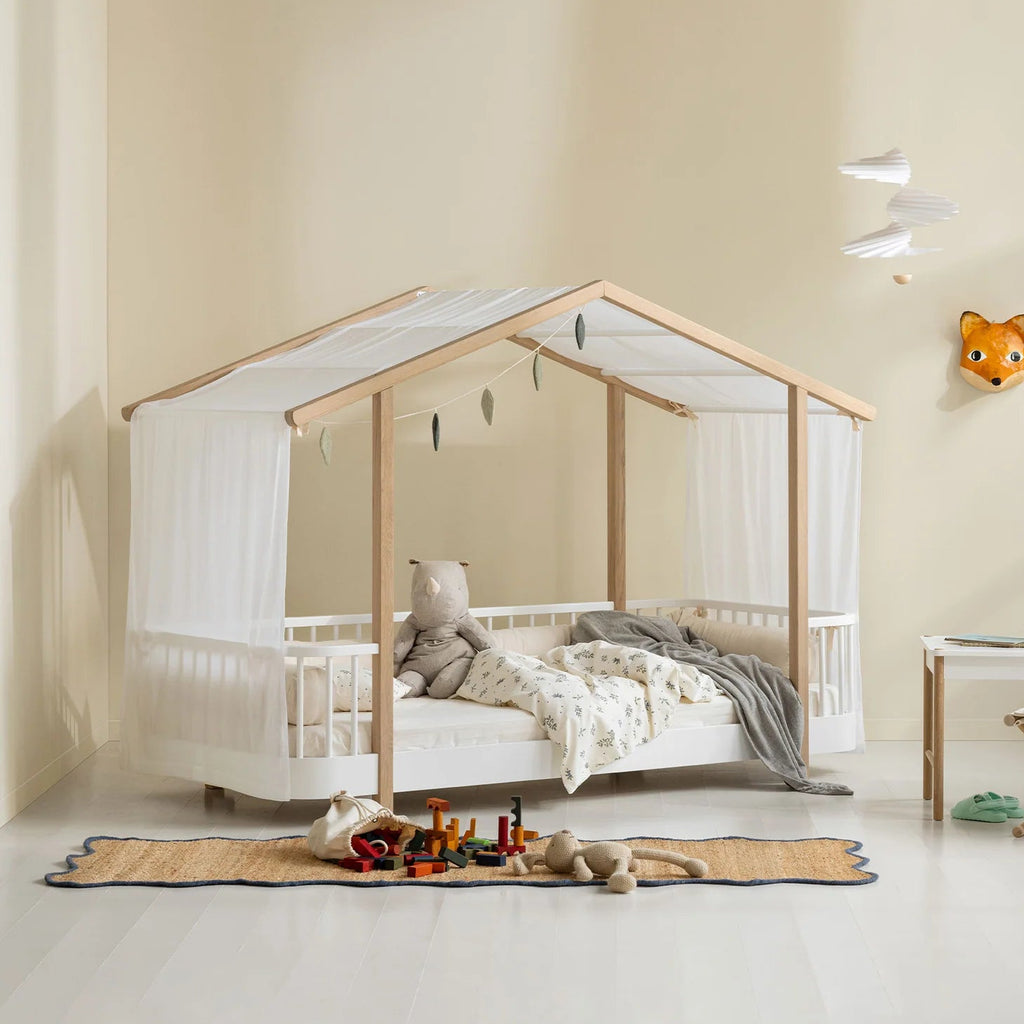 Letto Wood Original House Bed 90x200 Oliver Furniture - Decochic