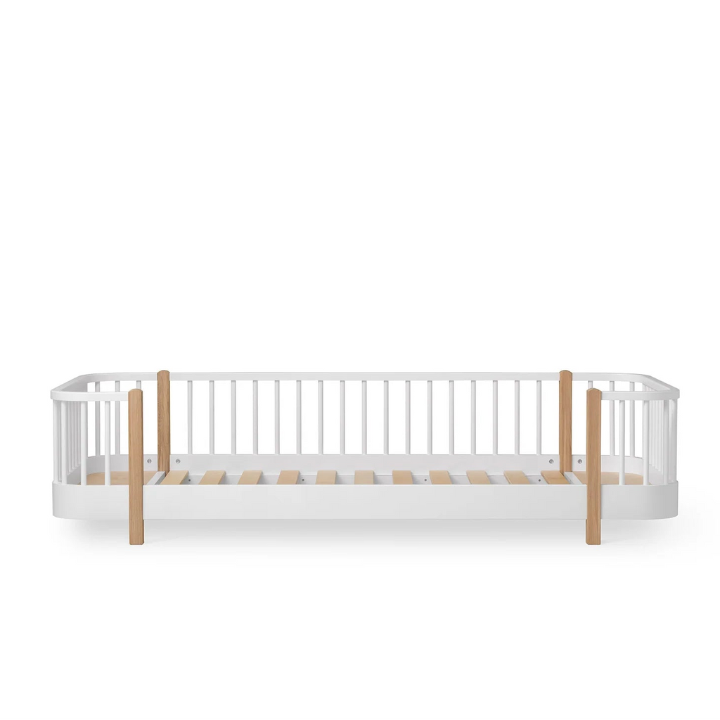 Letto Wood Original Floor Bed 90x200 Oliver Furniture - Decochic