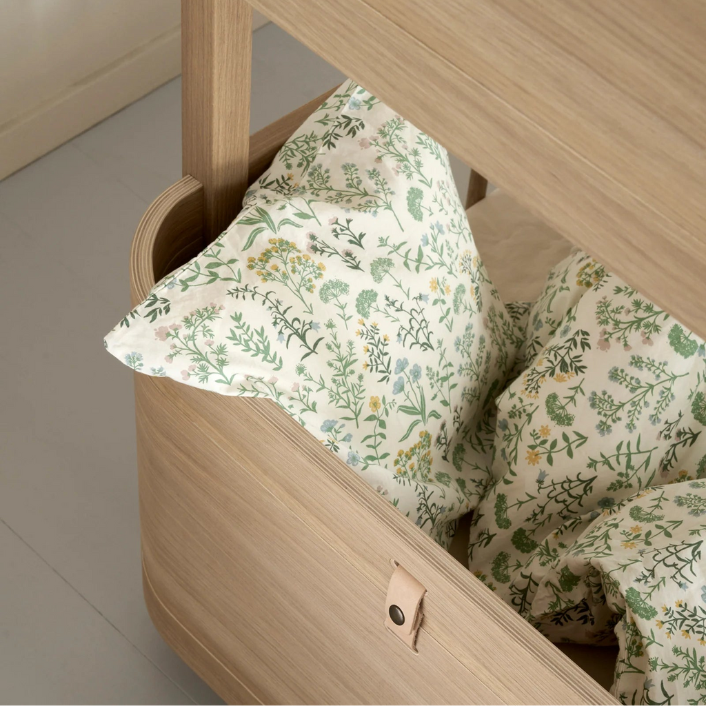 Letto a Castello Wood Mini + Low Bunk Bed in Quercia Oliver Furniture - Decochic