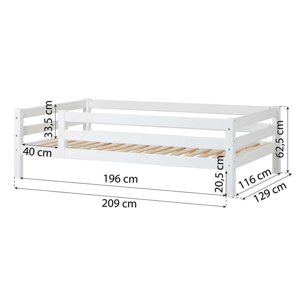 Letto Junior Hoppekids ECO Luxury Con Sponde a 3/4-Più Misure Disponibili - Decochic