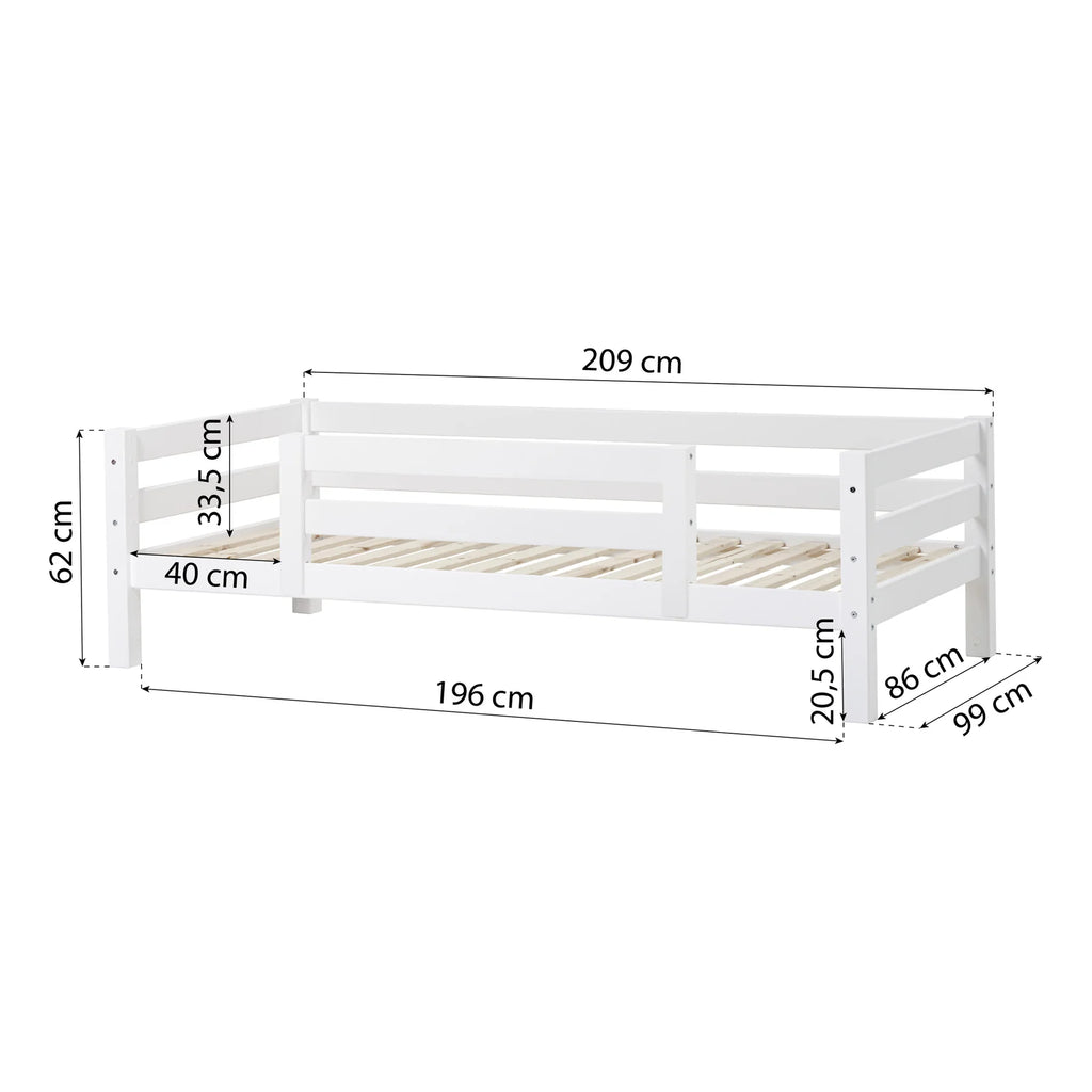 Letto Junior Hoppekids ECO Luxury Con Sponde a 1/2- Più Misure Disponibili - Decochic