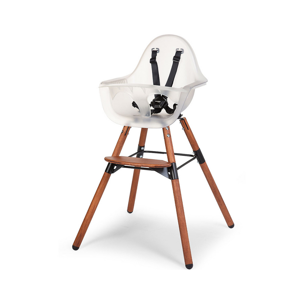 Seggiolone Evolu 2 Chair Bianco/Noce Childhome - Decochic