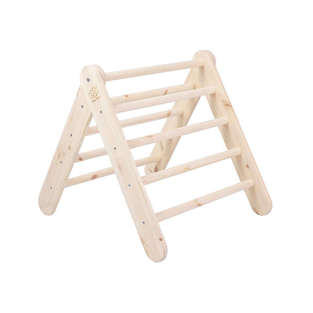 Triangolo Pikler con Scivolo in legno MeowBaby - Decochic