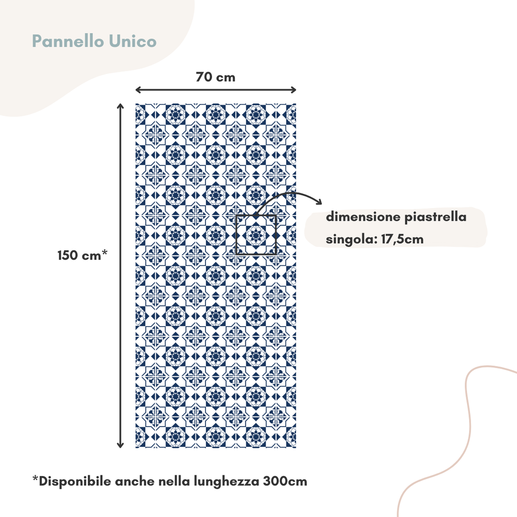 Adesivi Pavimenti Barcellona-Più Colori e Misure Disponibili - Decochic