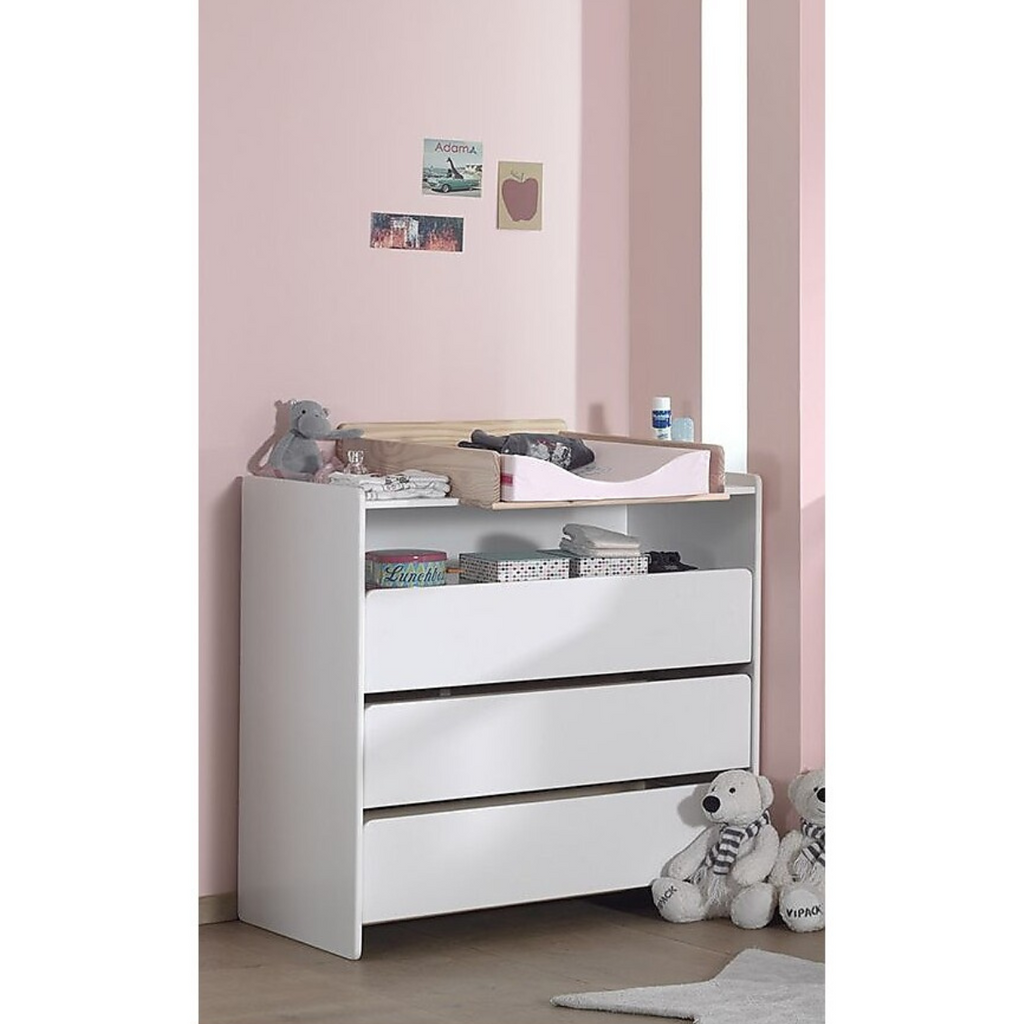 Cassettiera Bianca Bambini Kiddy Jaxx - Decochic