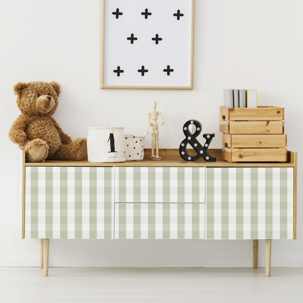 Carta da Parati Gingham - Più Colori Disponibili - Decochic
