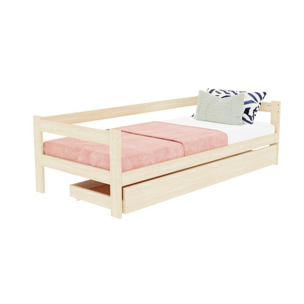 Letto Singolo per Bambini e Ragazzi SAFE Benlemi -Più Colori e Misure Disponibili - Decochic