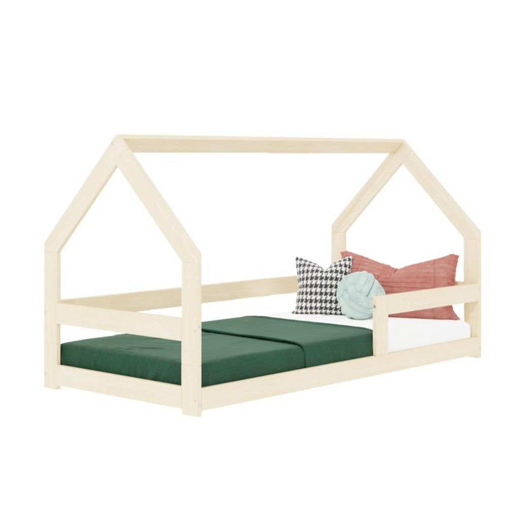 Letto Montessoriano a Casetta SAFE Benlemi -Più Colori e Misure Disponibili - Decochic