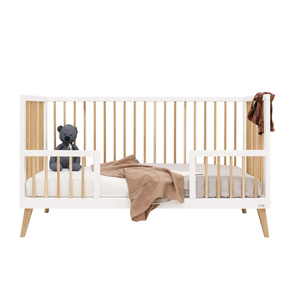 Lettino Trasformabile Bianco 70x140 Jort Toi Toi Kids – Decochic