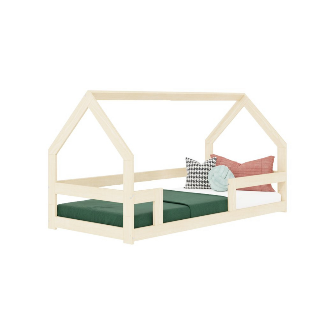 Letto Montessoriano a Casetta SAFE Benlemi -Più Colori e Misure Disponibili - Decochic