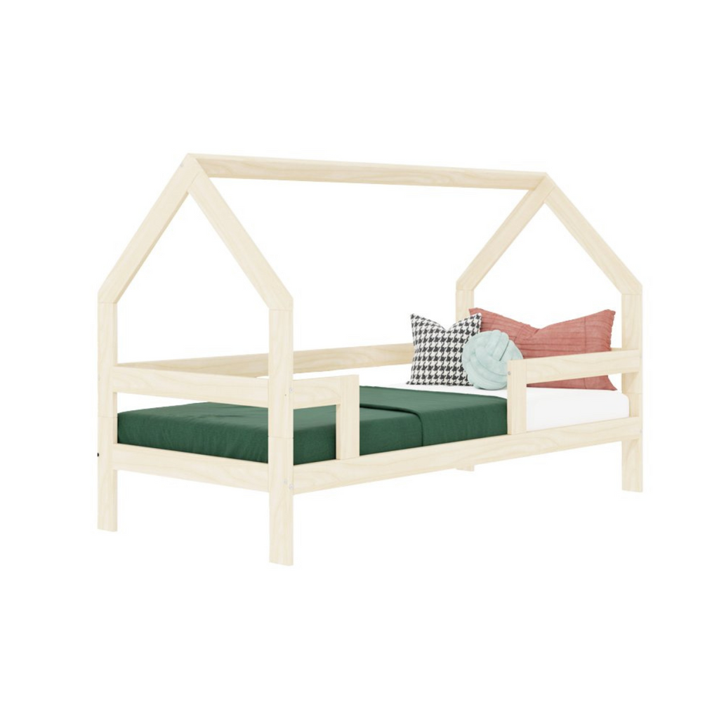 Letto per Bambini a Casetta SAFE Benlemi -Più Colori e Misure Disponibili - Decochic