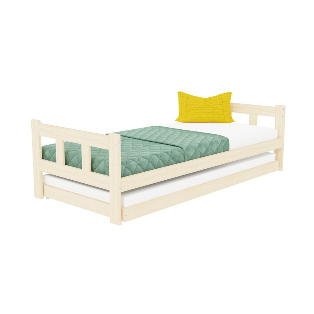 Letto Singolo con Cassettone FENCE Benlemi -Più Colori e Misure Disponibili - Decochic