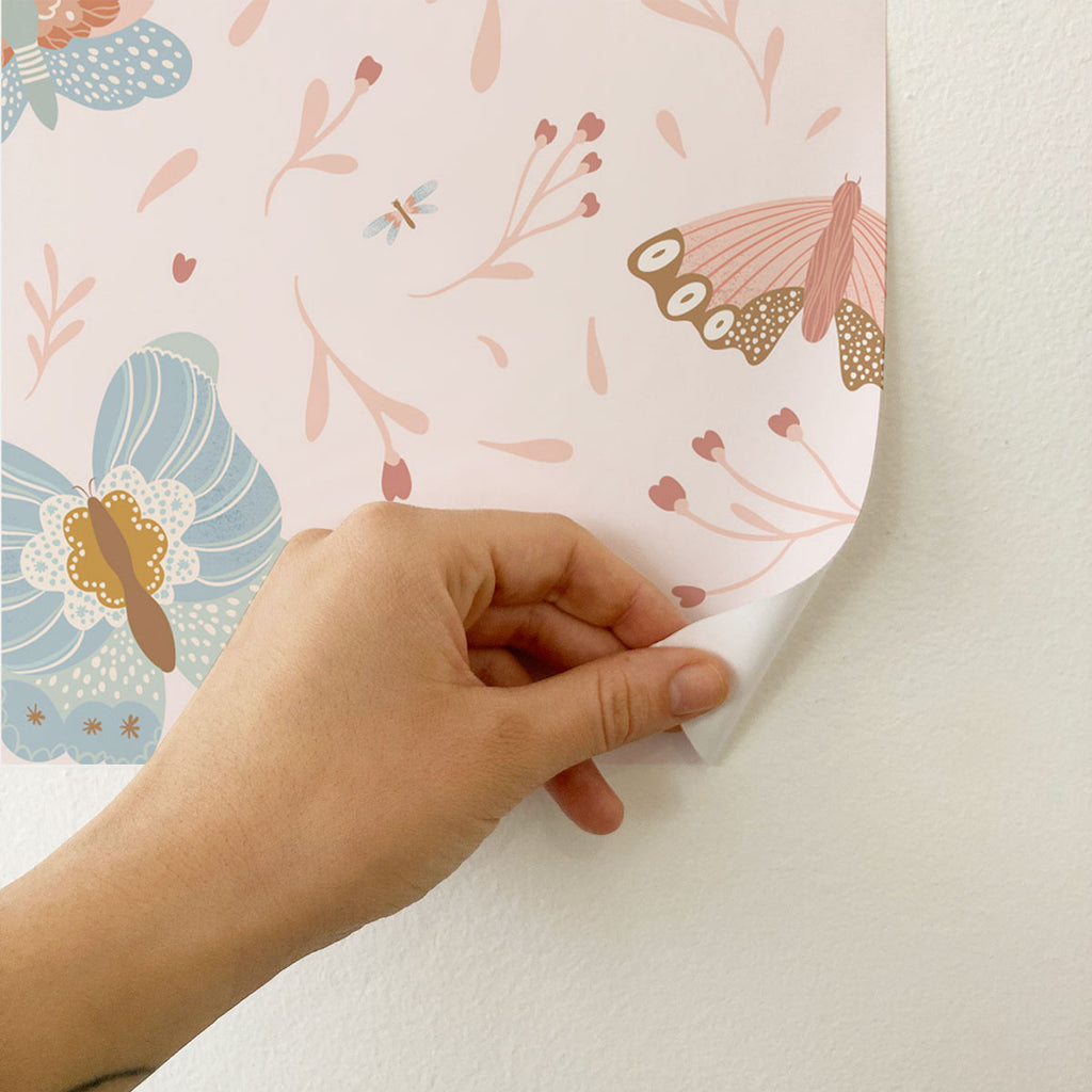 Carta Adesiva per Mobili Butterfly Bush - Decochic