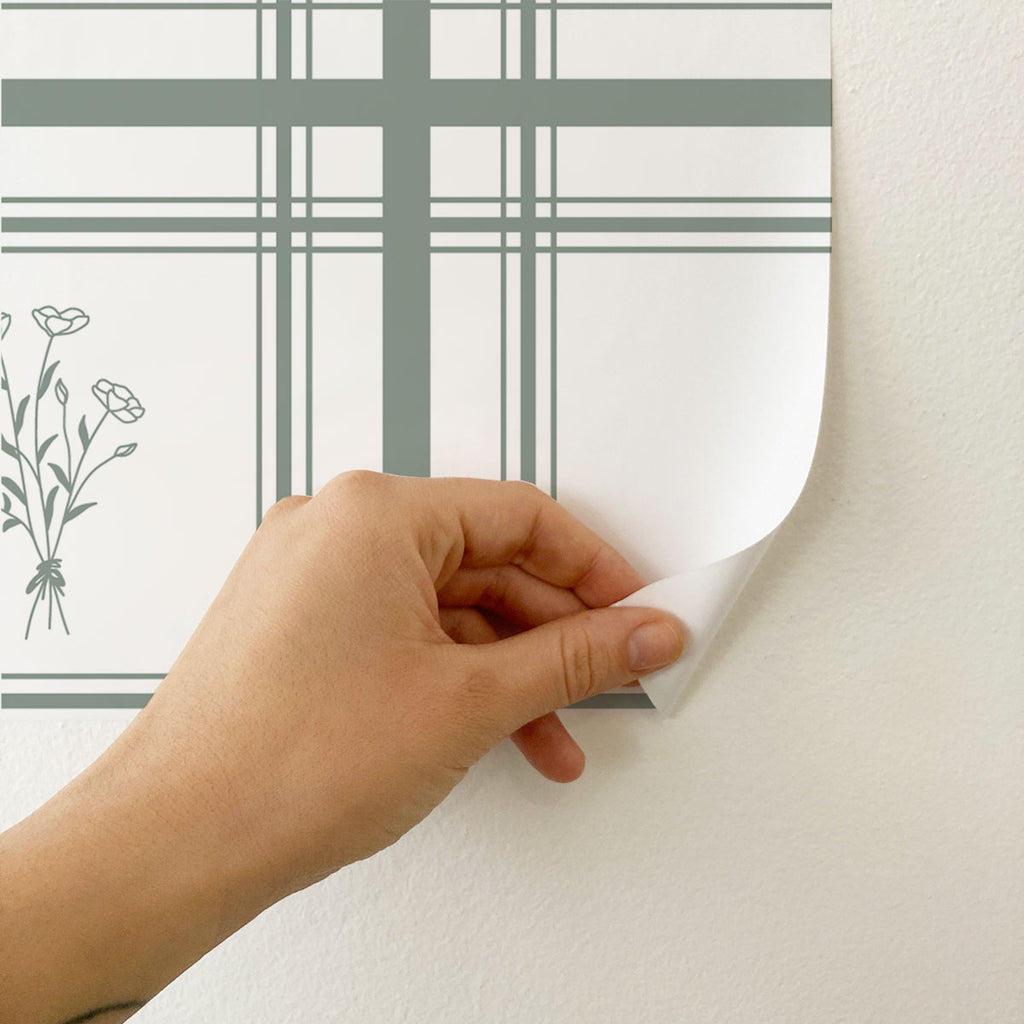 Carta Adesiva Petal Pinstripe - Più Colori Disponibili - Decochic
