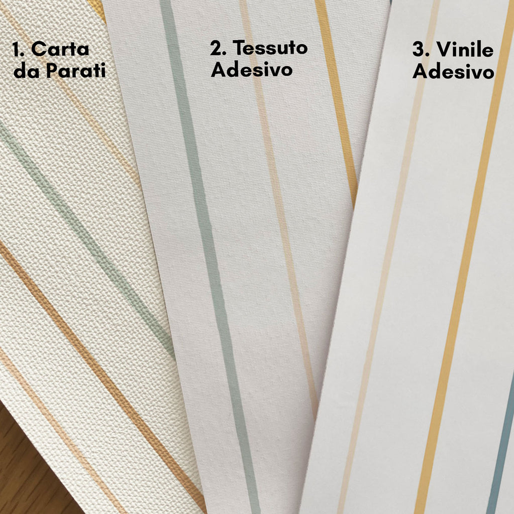 Pellicola Autoadesiva Colorful Stripes - Decochic