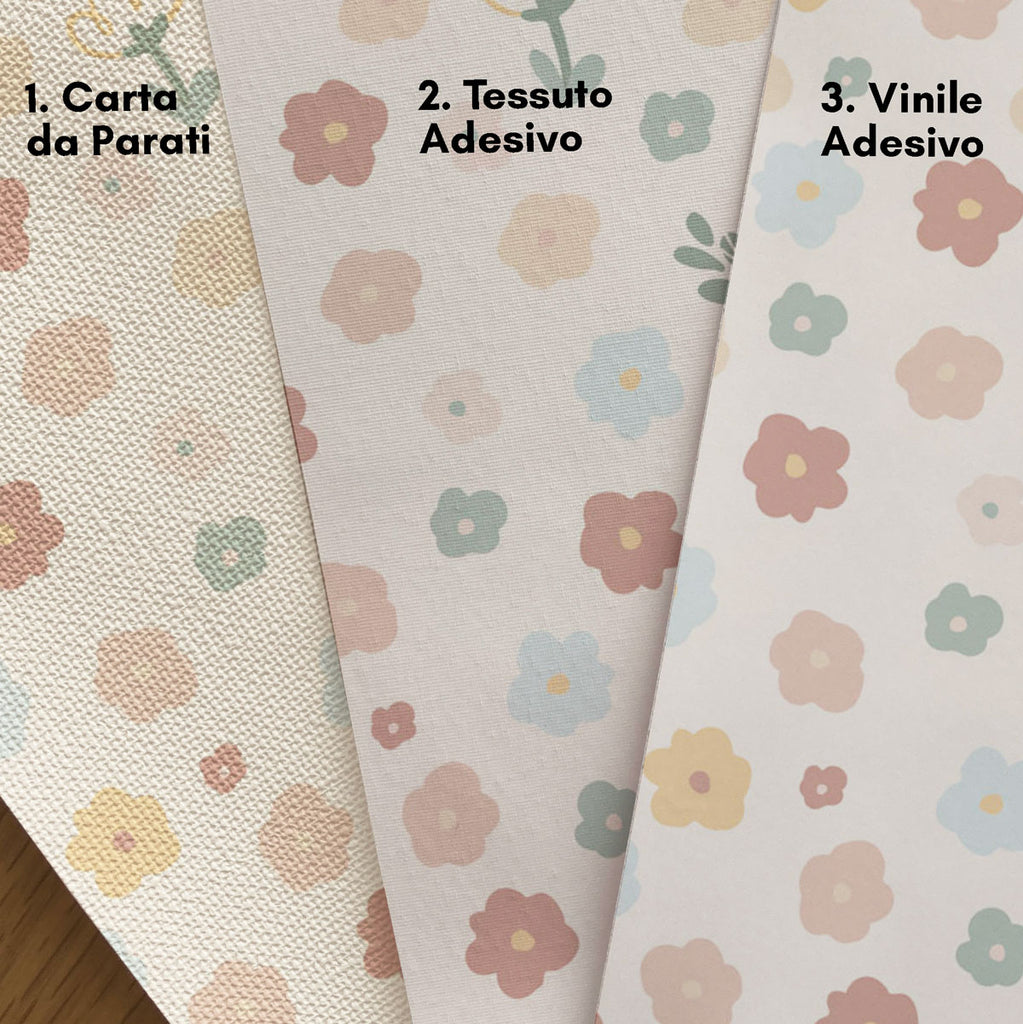 Pellicola Autoadesiva Happy Flower - Decochic