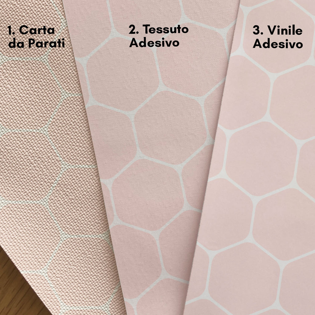 Pellicola Autoadesiva Alveare Grande- Più Colori Disponibili - Decochic